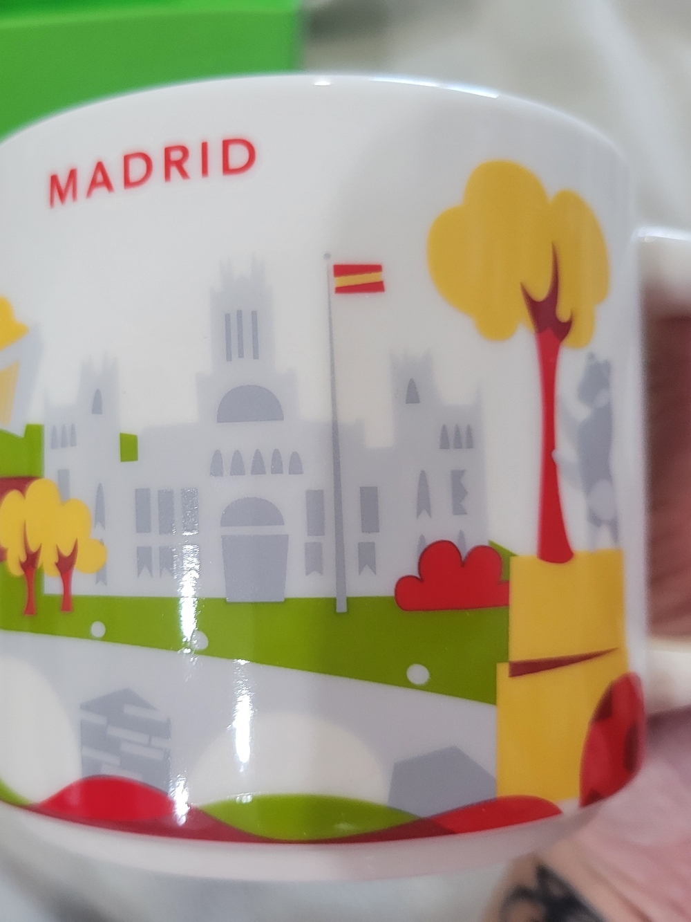 Starbucks Madrid Ceramic Coffee Mug - You Are Here Collection